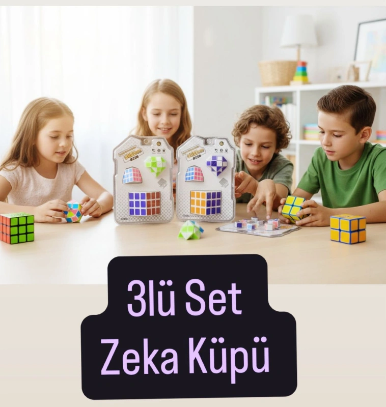 3LÜ SET ZEKA KÜPÜ